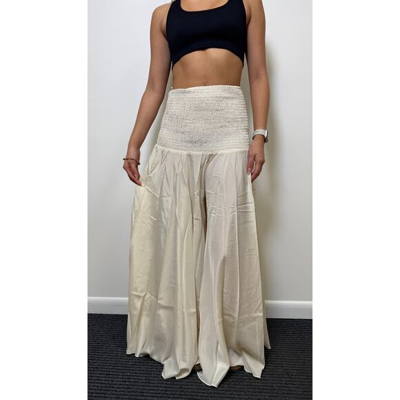 Waist Wide-Leg Pants - Picture 4 of 5